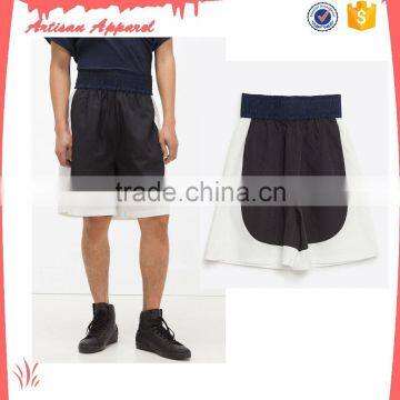 Soft collection boxing style with Side pockets shorts Waistband with text cargo shorts