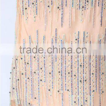 Latest Ladies Elegant Fashion Beautiful Party Skirt Sequin Beading Embellishment Skirt Long Skirt photo-6