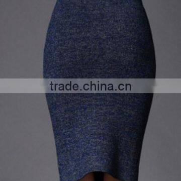 Sexy Black Faux Leather Fitted Pencil Skirt photo-2