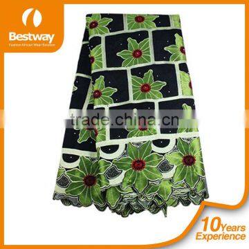 Classical Designed Heavy Voile Lace SL0366 Swiss Embroidery Cotton Lace