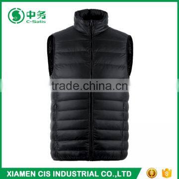 2017 Trendy European Style Winter Plus Size Ultralight Mens Padded Down Vest photo-6