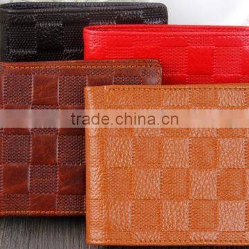 elegant durable bussiness mangenuine leather wallet