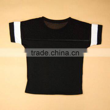 Custom T- Shirts for Women Black Mesh Printing T-Shirt Ladies photo-3