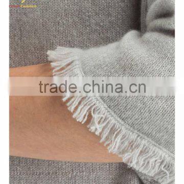 Bracelet Sleeve Cashmere Knitted Poncho Women Knitting Sweater photo-3