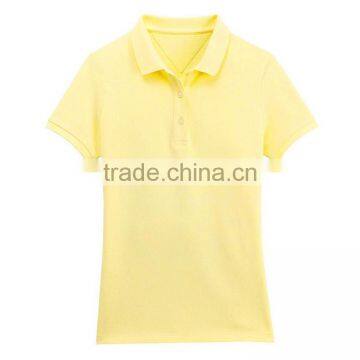 Wholesale Latest Slim Fit Blank Polo Shirts Cheap Plain Girls Tshirt photo-4