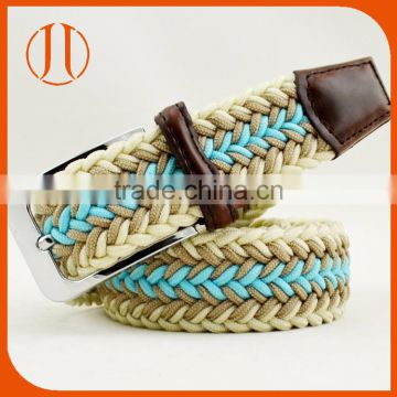 Custom woman cheap price cloth braided belt fashion moroccan belts