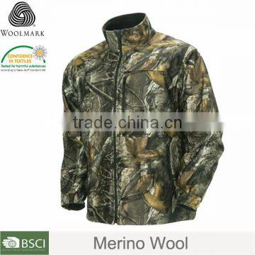 Merino Wool Woodland Jungle Hunting Camouflage Clothing photo-4
