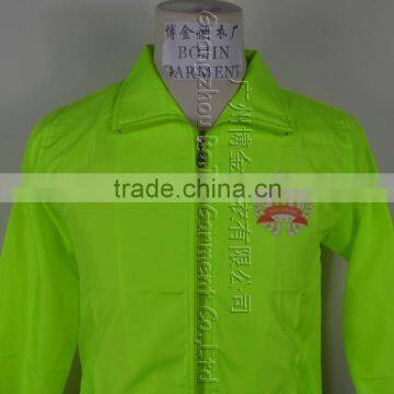 Round Neck Fluorescent Green Reflective Safety Clothing photo-2
