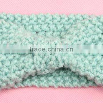 Crochet Knitting Baby Headband, Baby Turban Knitting Headband