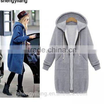 Prom Popular Trend Slim Fit Elongated Urban Extra Long Hoodies/coat /outwear Manufacturer photo-3