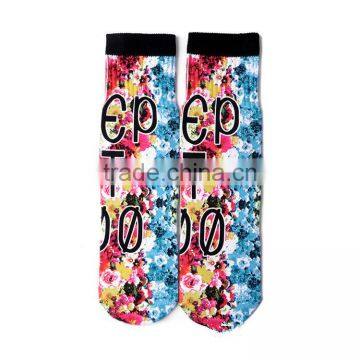 2015 3 d Picture High Quality Printed Socks photo-2