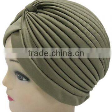 Men and Women Solid Color Bow Head Hat Outdoor Sunscreen Scarf Cap Watermelon Cap Cap Cap Cap Can be Folded photo-3