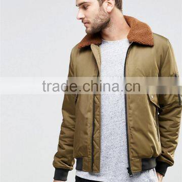 Shandao OEM Custom Warm Winter Long Sleeve Men Korean Fur Coat photo-2