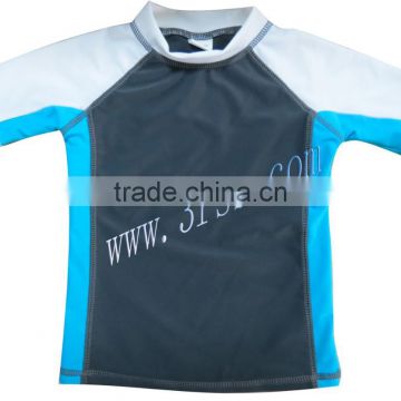 kids swimwear rash guard for boy