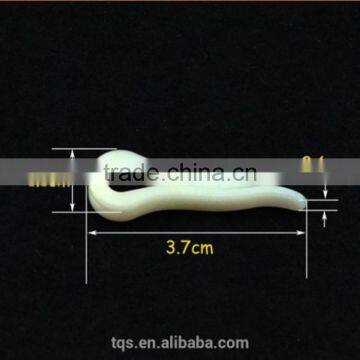 3.7*1.1*0.6cm Without Teeth Garment Accessory Plastic Clips for Packing photo-3