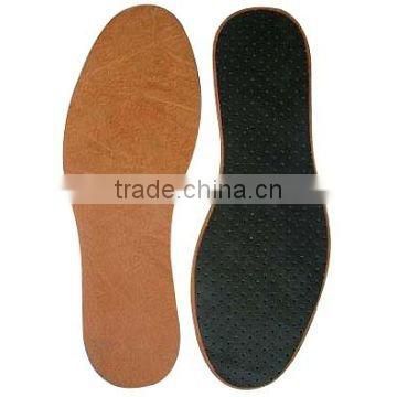 Pig leather insole