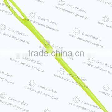 Plastic Sweater Sewing Needles Safety Plastic Needle Colorful Hand Plastic Sewing Needles For Knitting photo-5