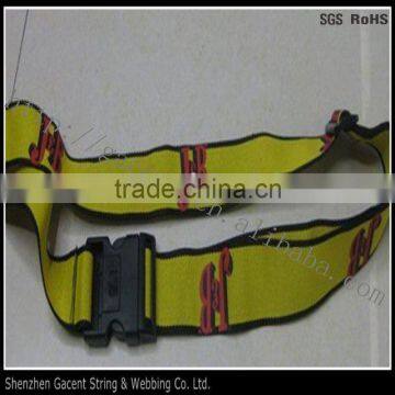 locking luggage strap with tag