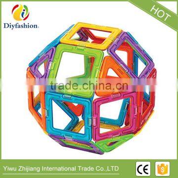 77pcs Kids Educational Construction Set Toys Plastic Magnetic Building Blocks photo-6
