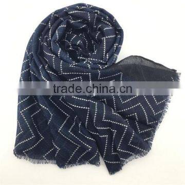 Wave Printed Women Shawl Scarf photo-4