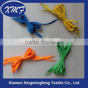 factory direct sale custom shoelace, fluorescence color shoe laces
