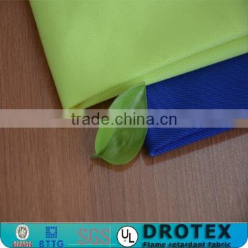 Polyester Twill Fireproof Antistatic Protective Clothing Fabric For Garment