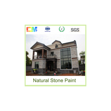 Chemical goods scrub alkali resistance natural stone outdoor wall paint