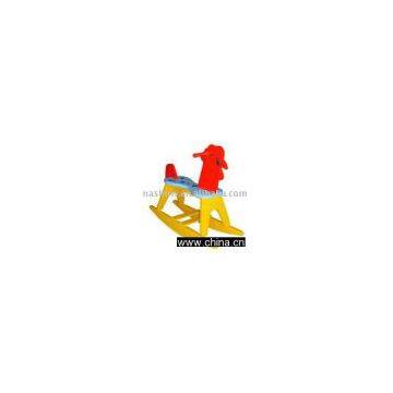wooden rooster, children toy, kid toy, wooden toy
