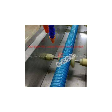 Cable Protective Plastic Coated Metal Corrugated Pipe Production Line photo-2