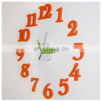 DIY Design Art Unique Decorative Plastic Wall Clock