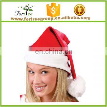 soft cute santa claus christmas hat christmas ornament cap