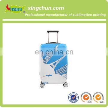 Custom Spandex Protective Luggage Cover With Fashion Design