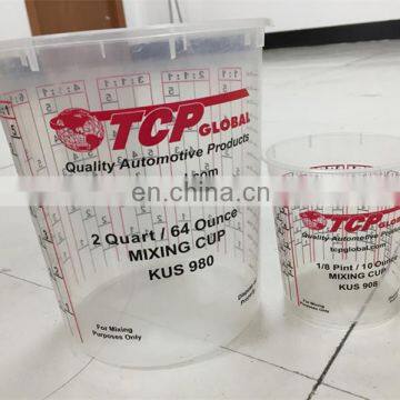 Paint Mixing Cup Plastic Measuring Quick Mix