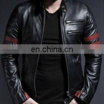 Leather Jacket Mens Lambskin