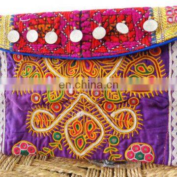 Indian Clutch,Bohemian gypsy handmade patchwork Clutch ,tribal Bag, Gypsy Clutch, Boho Clutch ,Messenger bag,tote bag,Mirror