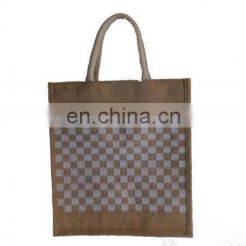 Jute shopping bag