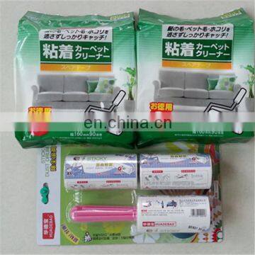 PE 60 Sheets Cleaning Tools Pet Hair and Clothes Clean Sticky Lint Roller