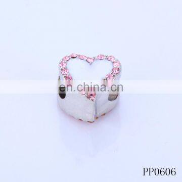 New Product 2014 Crystal Beads Wholesale Enamel Heart Beads photo-2
