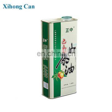 Factory food grade customized olive oil tin cans