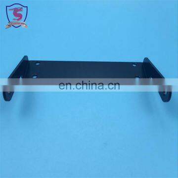 Custom U Shaped black coating Sheet Metal Brackets