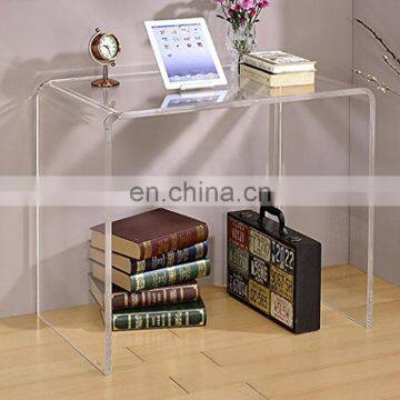 Wholesale hot sale high quality custom clear acrylic writing desk