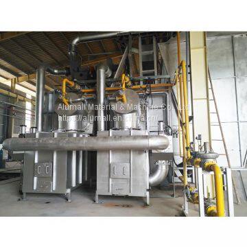 10 Metric Tonnes Aluminium Billets Melting Furnace For Casthouse