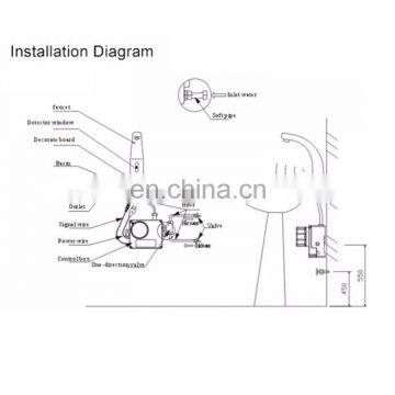 Modern Bathroom Auto Stop Basin Faucet CE Certificated photo-5