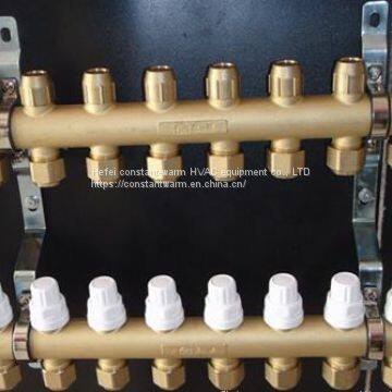 High Quality Forged Brass Underfloor Heating Water Mainfold photo-2