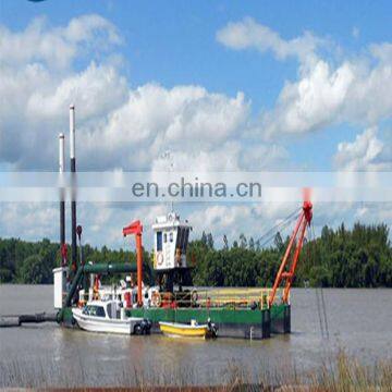 Hydraulic Pump Cutter Suction Dredger 3500m3/h Water Flow Rate
