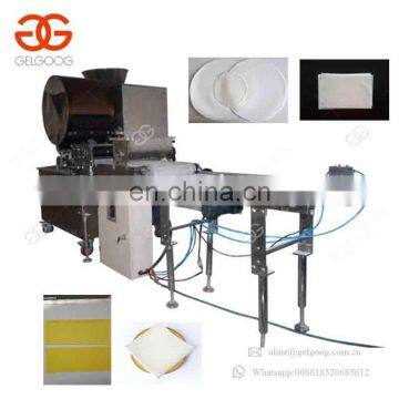 Professional Factory Net Spring Roll Wrapper Equipment For Making Dumpling Samosa Spring Roll Pastry Machine