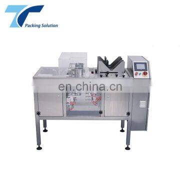 Low Cost Twin Full Automatic Doypack Ziplock Bag Stand Up Pouch Packing Machine