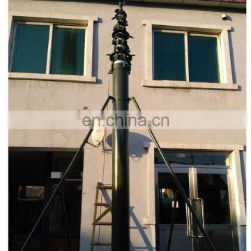 Professional Hanging Light Mast With Hand Winch