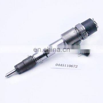 ERIKC Fuel Injector Assembly 0445 110 672 Automobile Engine parts 0445110672 truck injection 0 445 110 672