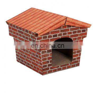 Manufacture Sale Customized Corrugated Cardboard Cat House